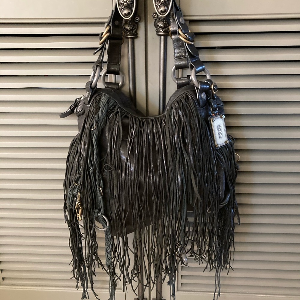 Hugo Boss Boho Tassel Purse